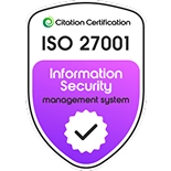 ISO Certification for Best practice of Information security