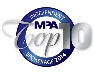 MPA Top 10 Independent Brokerages medal