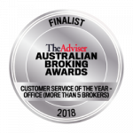 Customer Service of the Year (More Than 5 Brokers) award seal