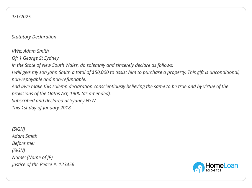 gift_letter_template_2_statutory_declaration